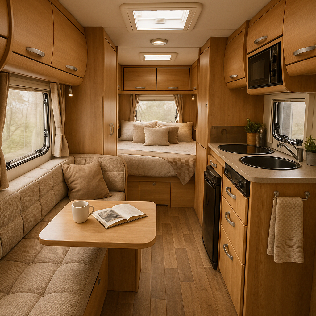 Cozy RV interior